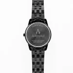 Alensso Signora A125 Women’s Premium Analog Watch Black Dial & Black Metal Chain Strap