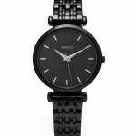 Alensso Signora A129 Women’s Analog Watch Classic Black Dial & Black Metal Chain Strap