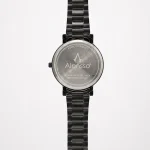Alensso Signora A133 Women’s Analog Watch Black Dial & Black Metal Chain Strap
