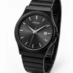 Alensso Signora A136 Women’s Analog Watch Black Dial & Black Metal Chain Strap