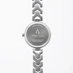 Alensso Signora A148 Women’s Quartz Watch White Dial & Silver Chain Strap