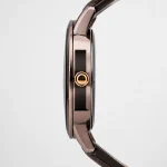 Alensso Signora A149 Women’s Elegant Watch  Coffee Dial & Coffee Leather Strap