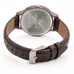 Alensso Signora A149 Women’s Elegant Watch  Coffee Dial & Coffee Leather Strap