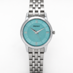 Alensso SIGNORA A134 Women’s Analog Watch Blue Dial & Silver Chain Strap
