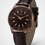 Alensso Sahib Series A151 Men’s Quartz Watch Coffee Dial & Coffee Leather Strap