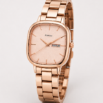 Alensso Signora A156 Women’s Analog Watch Rose Gold Dial & Rose Gold Chain Strap