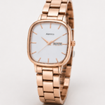 <span class="text-highlight">Alensso Signora A156 Women’s Analog Watch </span>White Dial & Rose Gold Chain Strap